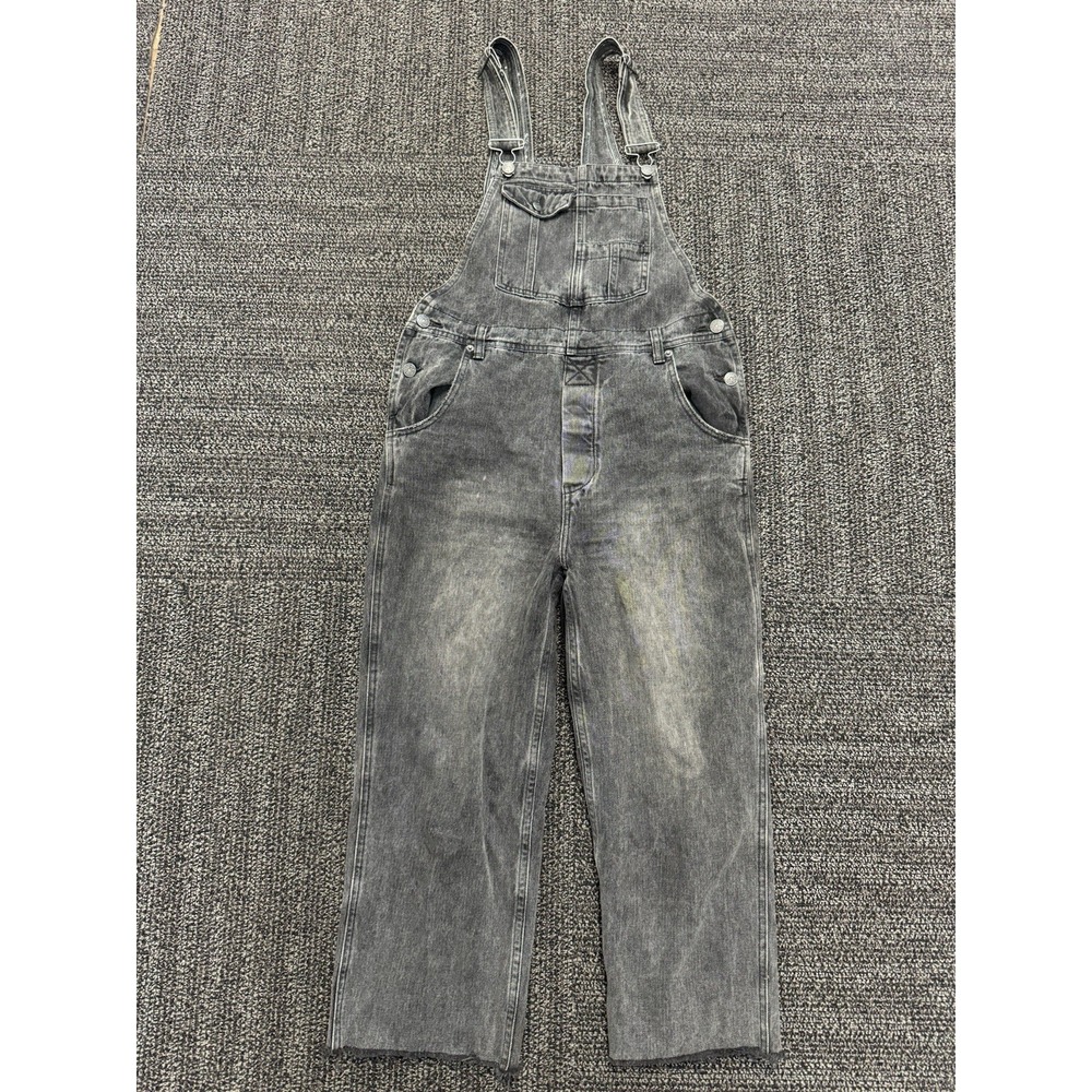 Free People We The Free Women Jean Overalls Jumpsuit Size 27 Denim